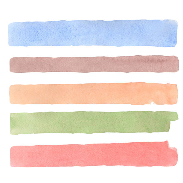 istock Art abstract brush lines painted watercolor textured background illustration. Design for headline, logo and sale banner 900041292