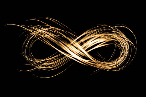 istock infinity sign created by neon freeze light on a black background 900043422