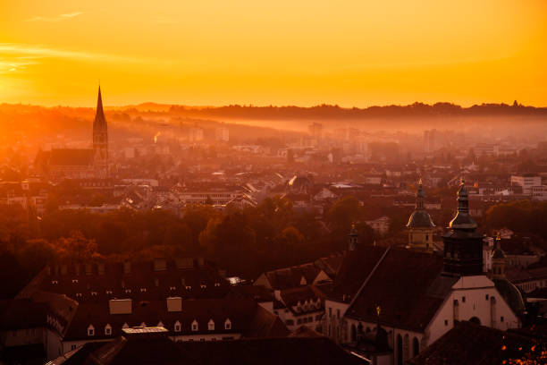 istock Sunrise in Graz Austria 900053722
