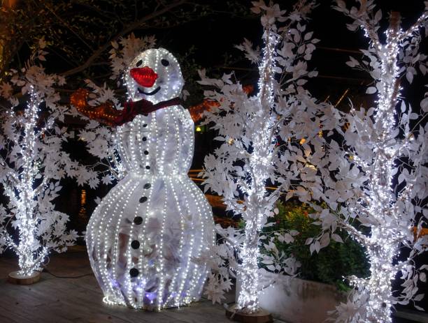istock Festive Christmas Snowman 900074354