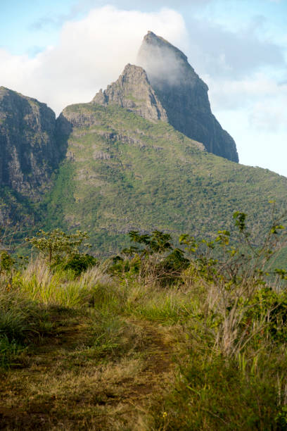 istock Rempart Mountain early morning - Mauritius 900077890