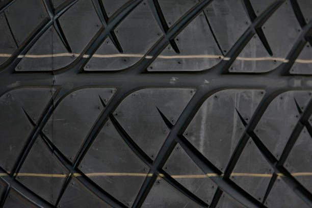 istock Car tire background, Tyre texture closeup background. 900087032