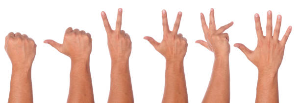 istock Male hand gesture and sign collection 900110976