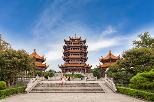 Memorial archway at the entrance of the Dazhao Temple in Hohhot, Inner Mongolia, China