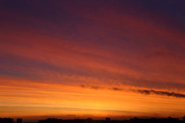 istock The morning sky painted by the sun. 900123806
