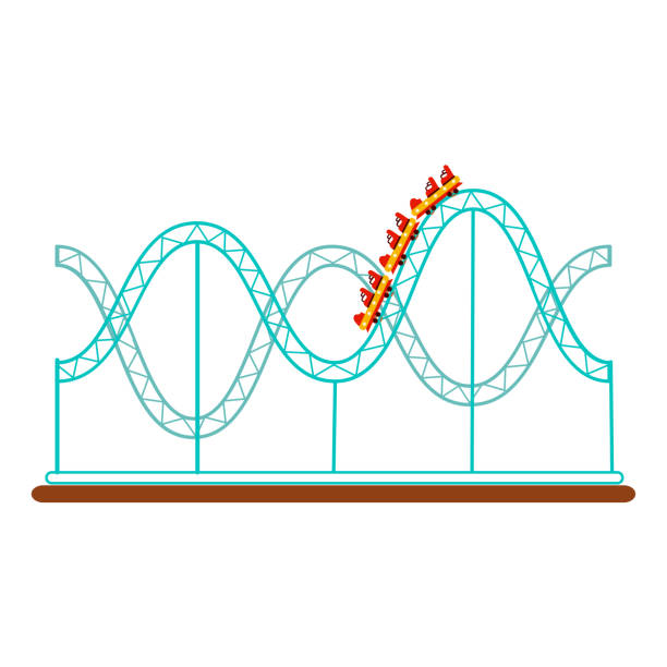 120+ Roller Coaster Side View Stock Photos, Pictures & Royalty-Free