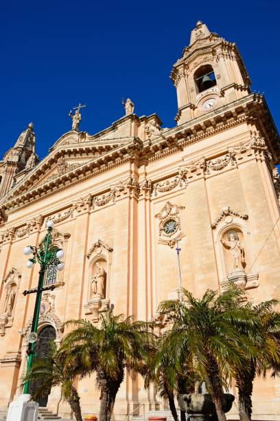 istock Naxxar Parish church, Malta. 900127200