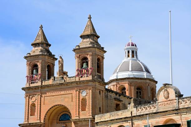 istock Marsaxlokk Parish Church, Malta. 900127242