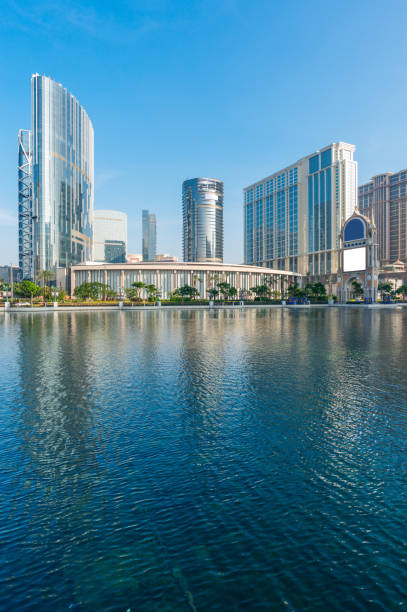 istock Macau landscape view under the blue sky 900130372