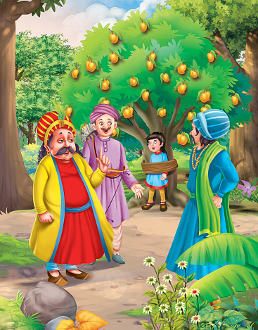Akbar And Birbal Stock Illustration - Download Image Now - Child, Adult, Art - iStock Akbar And Birbal Stock Illustration - Download Image Now - Child, Adult, Art - iStock