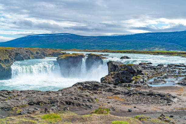 istock Godafoss waterfall - Northern Iceland 900152238