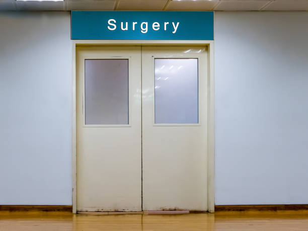 istock Doors to surgery room at hospital 900168262