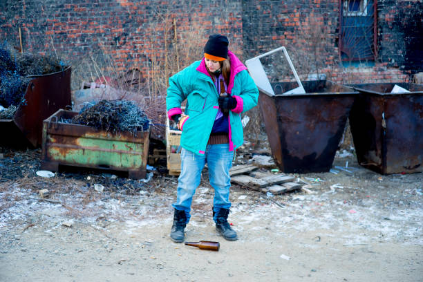 istock Homeless woman bum 900169436
