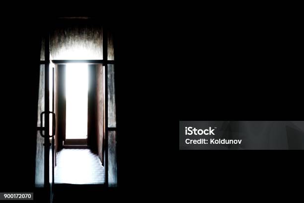 Dark Room With Light From The Window Concept Of Hopelessness And Despair Feeling In Psychology Stock Photo - Download Image Now