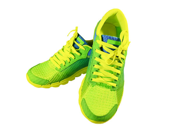 istock green sneakers isolated 900176212