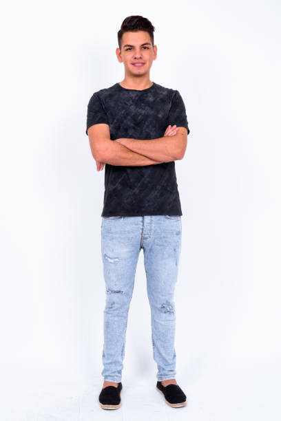 istock Portrait Of Handsome Middle Eastern Man Against White Background 900183894