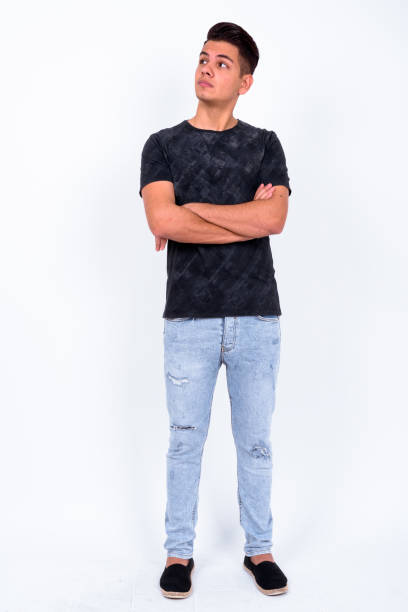istock Portrait Of Handsome Middle Eastern Man Against White Background 900183910