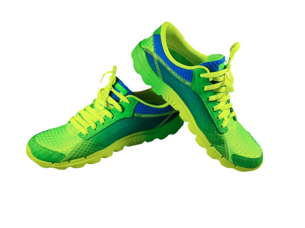 istock green sneakers isolated 900188934