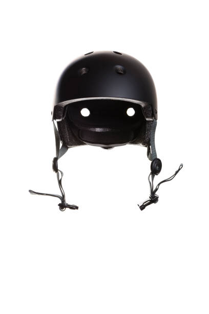 istock black bike and skateboard helmet on white background 900198874