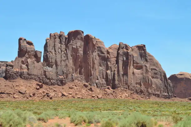 Photo of Monument Valley. The Paradise of Geology