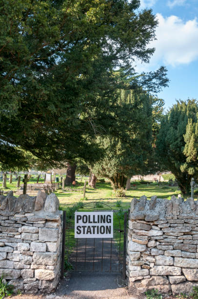 istock Rural Polling Station In The UK 900212942