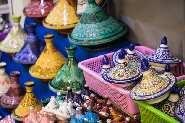 istock Tajines in the market, Marrakesh,Morocco 900220580