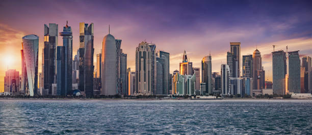 istock The skyline of Doha 900273700