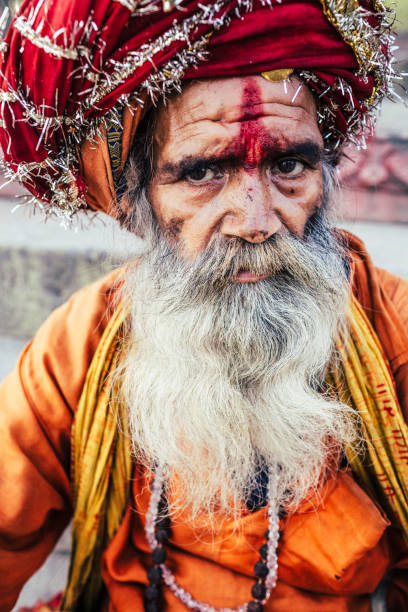 istock In Varanasi, a serious Indian sadhu looking at the camera. 900282068