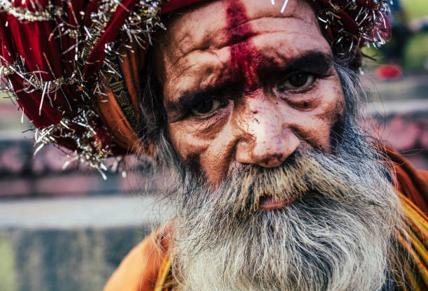 istock In Varanasi, a serious Indian sadhu looking at the camera. 900282070