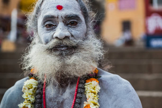 istock In Varanasi, an Indian sadhu looking at the camera. 900282208