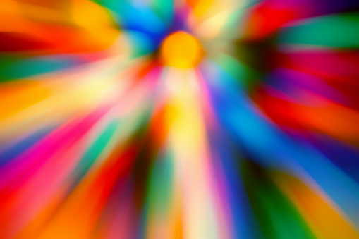 Colorful blurred abstract background as speed concept.