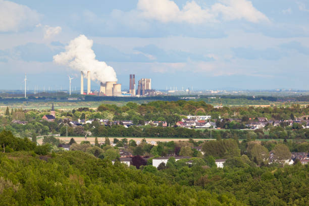istock Distant Power Station in Rural Landscape 900298572