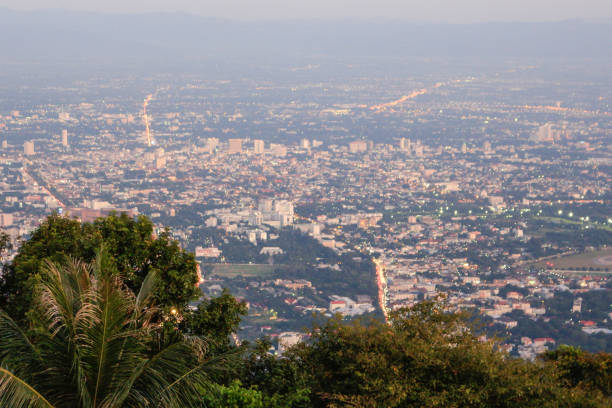istock Chiang Mai city from Doi Suthep 900306168