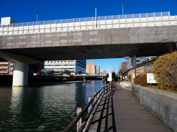 istock River side Promenade in Japan 900357000