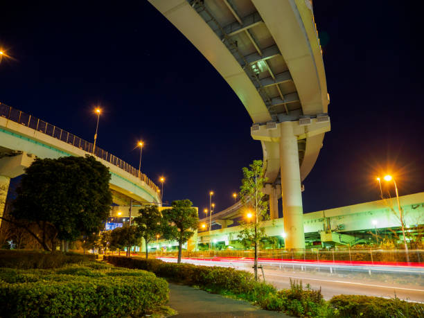 istock Junction in Japan Night view 900371174
