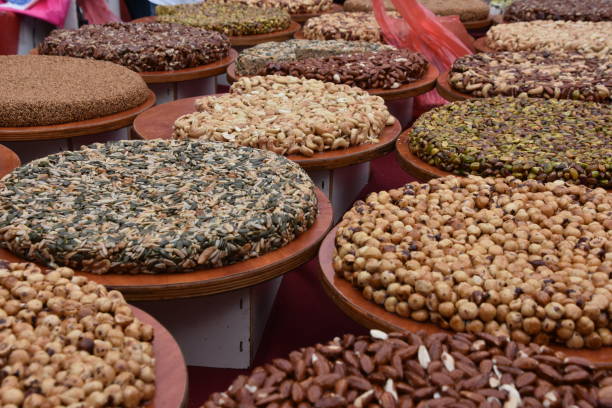 istock Selling sweets in an Arab market 900385224