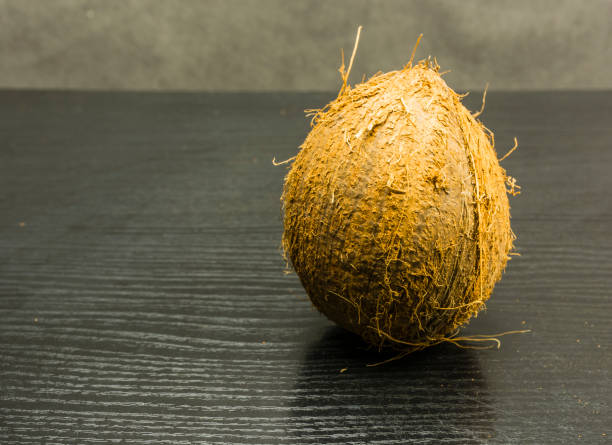 istock Ripe fruit of palm (coconut). 900404658