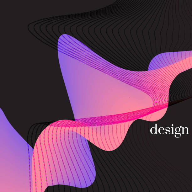 istock Modern holographic abstract cover. Neon mint orange line shapes with colorful twisting. Dynamic flow vector graphic. Smooth trendy wavy line . Curl flow template 900408762