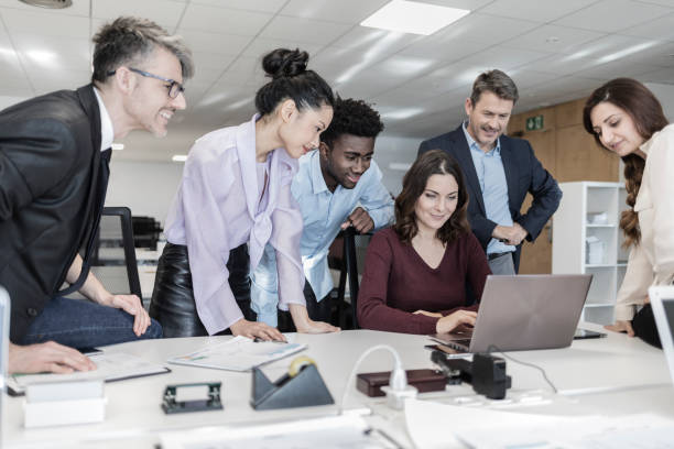 istock Business people working in the office 900412040