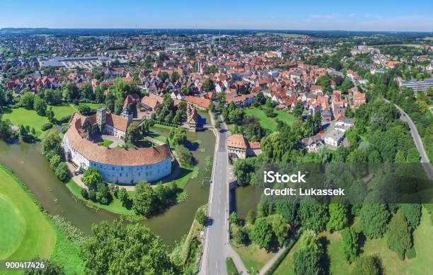 Luftbild Von Der Historischen Stadt Steinfurt Stockfoto und mehr Bilder von Schweinfurt - Schweinfurt, Northeim, Deutschland