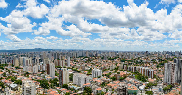 Sao Paulo, Sao Paulo, Brazil, December 25, 2017, Cityscape of Sao Paulo City and its architecture