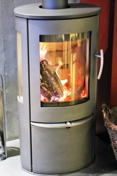 istock Wood burning stove 900436060