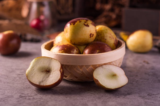 istock Jujube, red date; Chinese date (Ziziphus mauritiana). 900438730