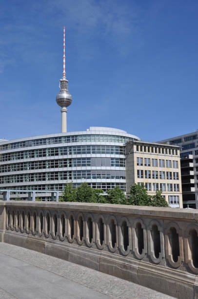 istock Friedrichsbruecke and television tower in Berlin 900442710