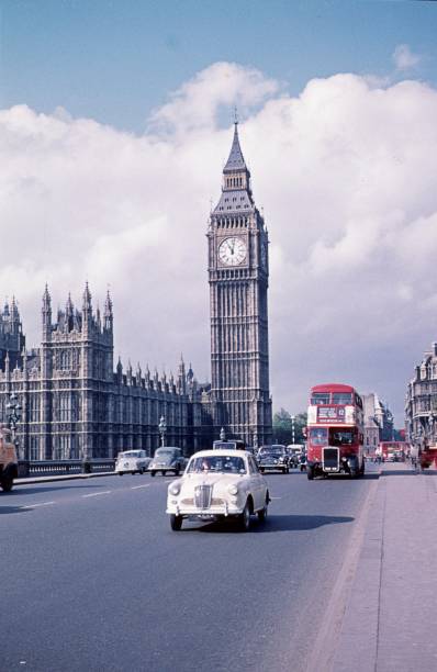 ponte di westminster - anni 60 foto e immagini stock