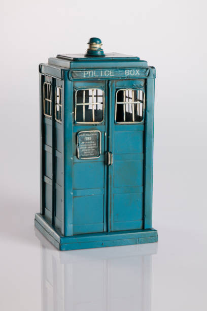 istock Police Box as Doctor Who's Tardis Isolated 900464534