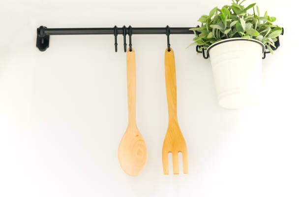 istock Simple home kitchen modern and stylish decoration. Elegant, modern, simple setting. 900465172