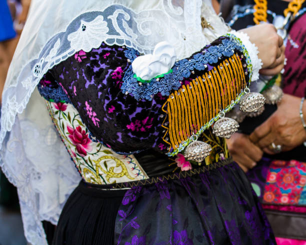 istock Sardinian traditional costume 900465540