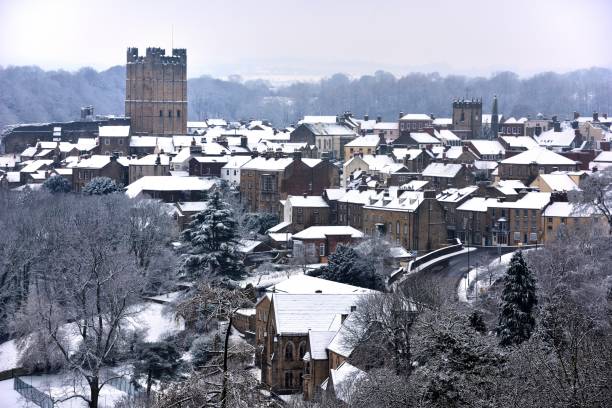 istock Richmond, North Yorkshire, in the snow. 900465832