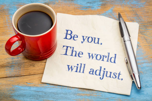 istock Be you. The world will adjust. 900469382